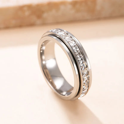 CalmaRing — Rotatable Anxiety Ring for Women and Men