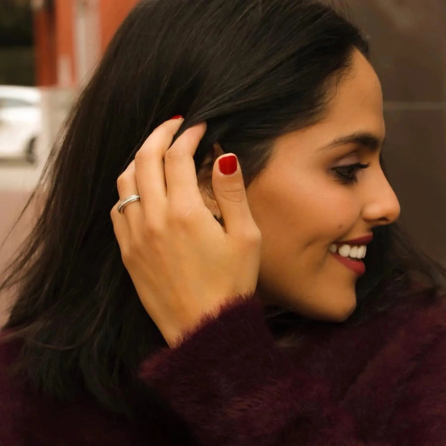 CalmaRing — Rotatable Anxiety Ring for Women and Men