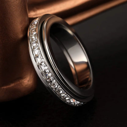 CalmaRing — Rotatable Anxiety Ring for Women and Men